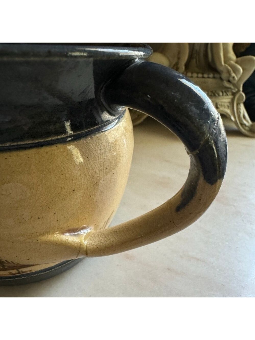 Winton Rosa Eugene Pottery Creamer (1992) – Read Description - Picture 6 of 8